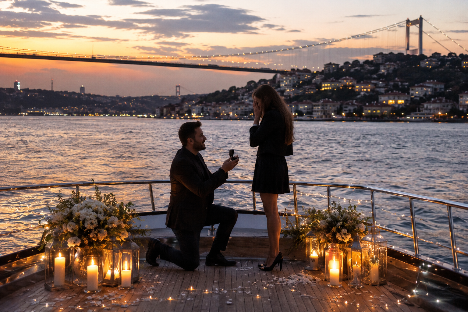 Boğaz'da Evlilik Teklifi ve Romantik Organizasyon: Hayatınızın En Özel Anı